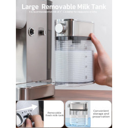 HIBREW 3-in-1 Espresso- und Latte-Maker – Automatisches Aufschäumen